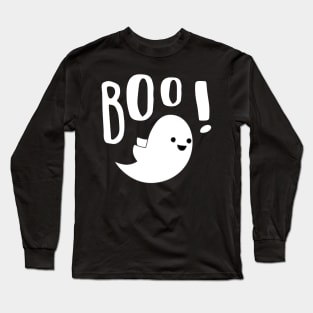 Boo Ghost Long Sleeve T-Shirt